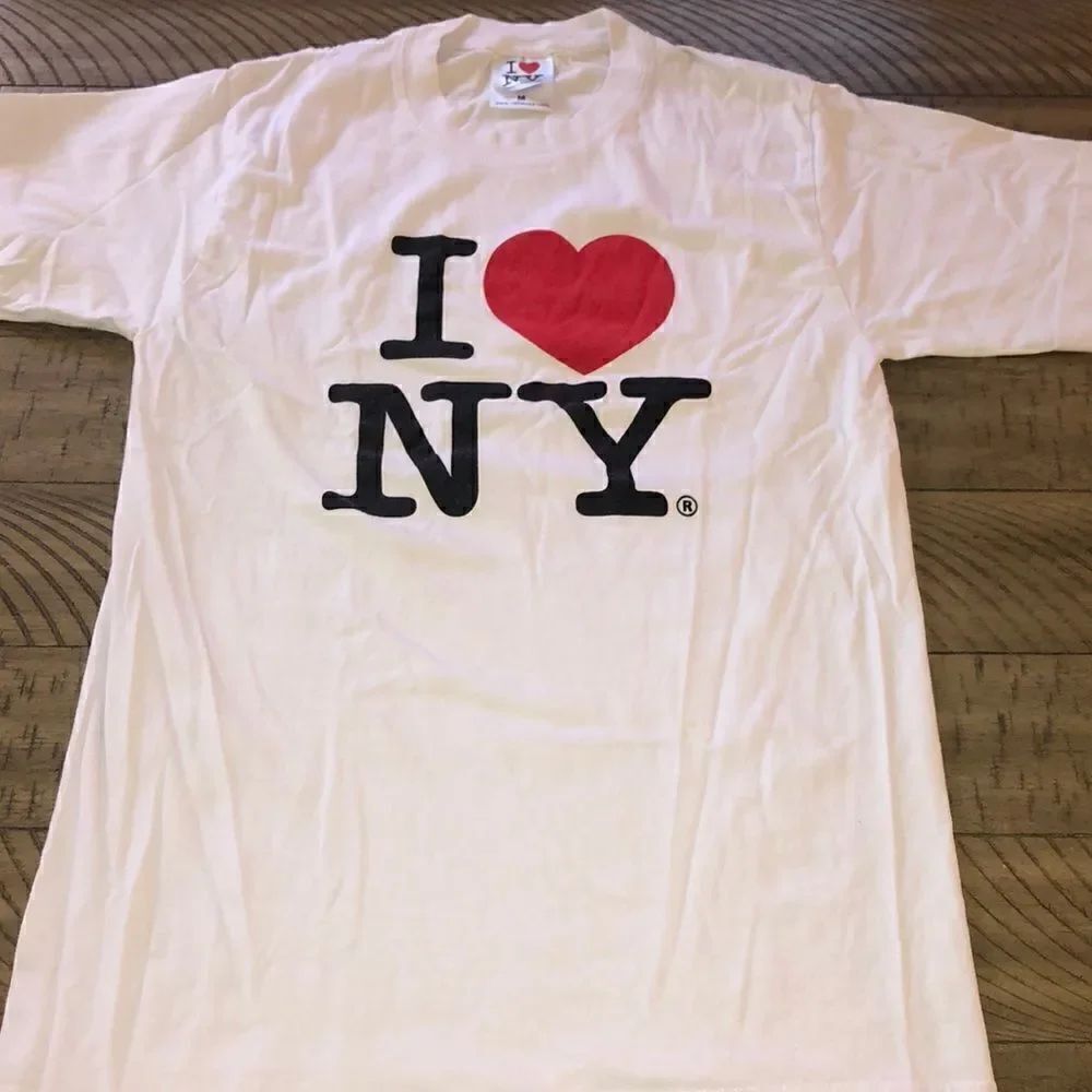 I ❤️ NY 🏙 🌆🗽TeeShirt the Empire State 💯 Cotton. Retro 80s Vibe 🌟